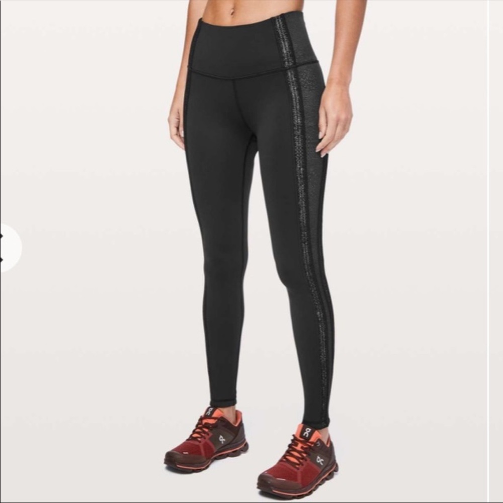 Lululemon High/rise Pants ~ Power Lines Pant 28" ~ Four-way stretch Everlux™
